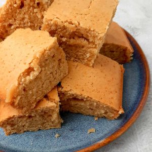 Close up of cornbread