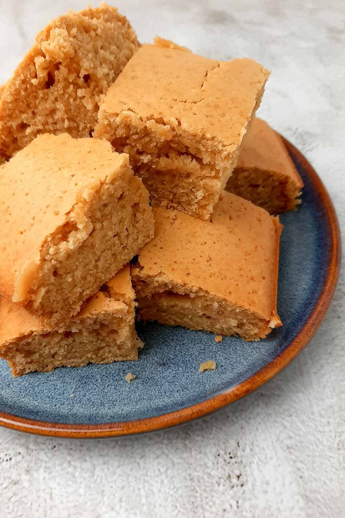 Close up of cornbread